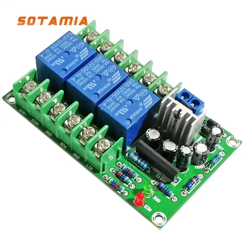 Home Cinema Speakers - SOTAMIA 600W 2.1 Amplifier Speaker Protection