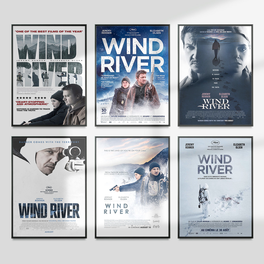 Home Cinema Movies - Wind River Movie Poster Film Wall
