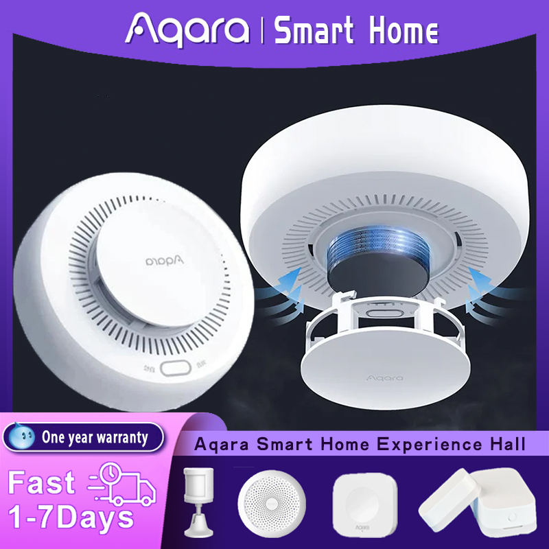 Home Cinema Apple - Aqara Smart Smoke Detector Sensor Zigbee
