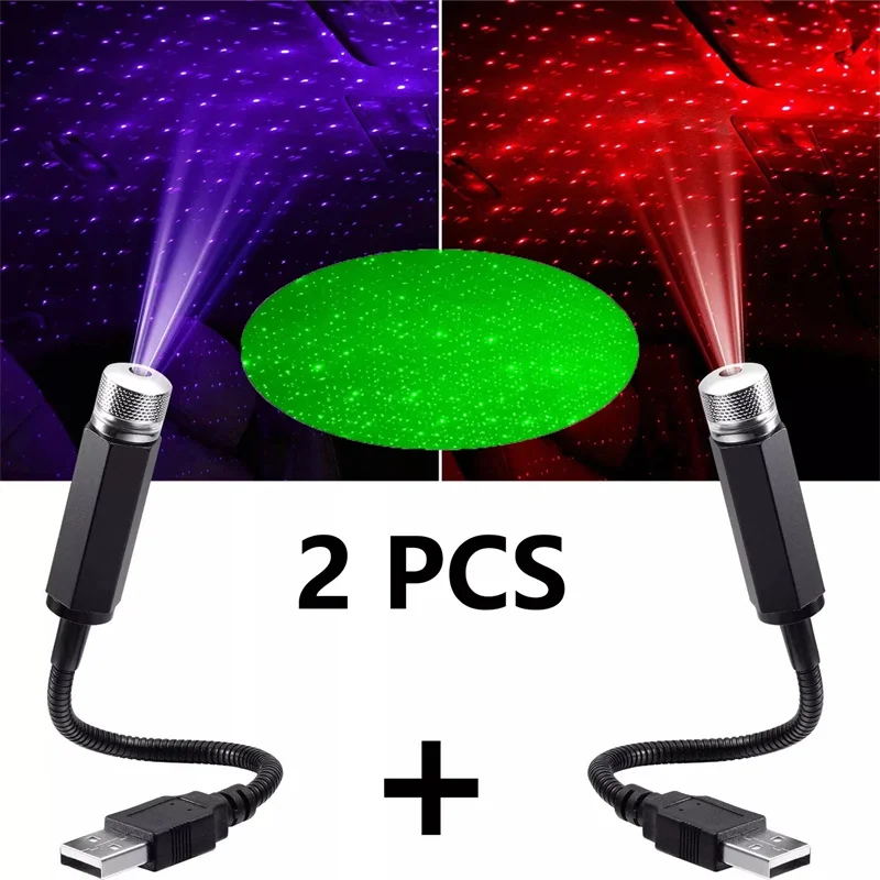 Home Cinema With Projector - Mini Car LED Star Night Light