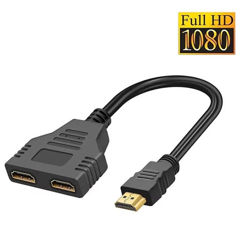 Home Cinema With Projector - Dual Port HDMI-compatible Splitter Cable 1