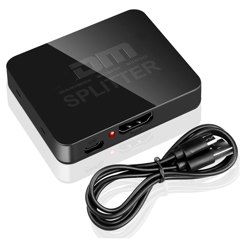 Home Cinema With Projector - 4K 1 in 2 out HDMI-compatible