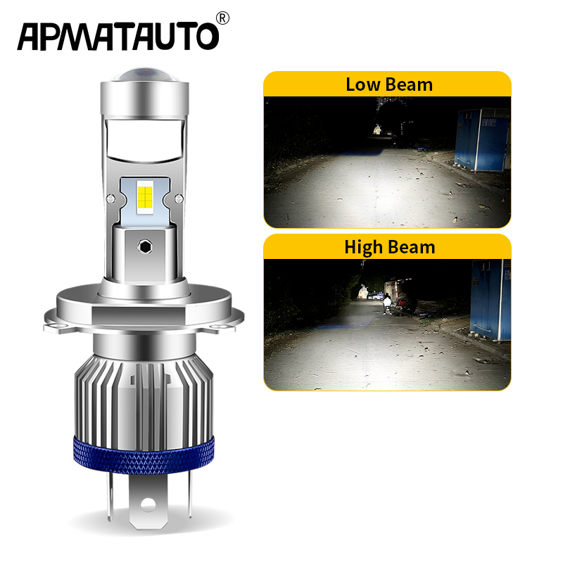 H4 HS1 LED Motorcycle Headligh - Home Cinema With Projector ulasan dan harga
