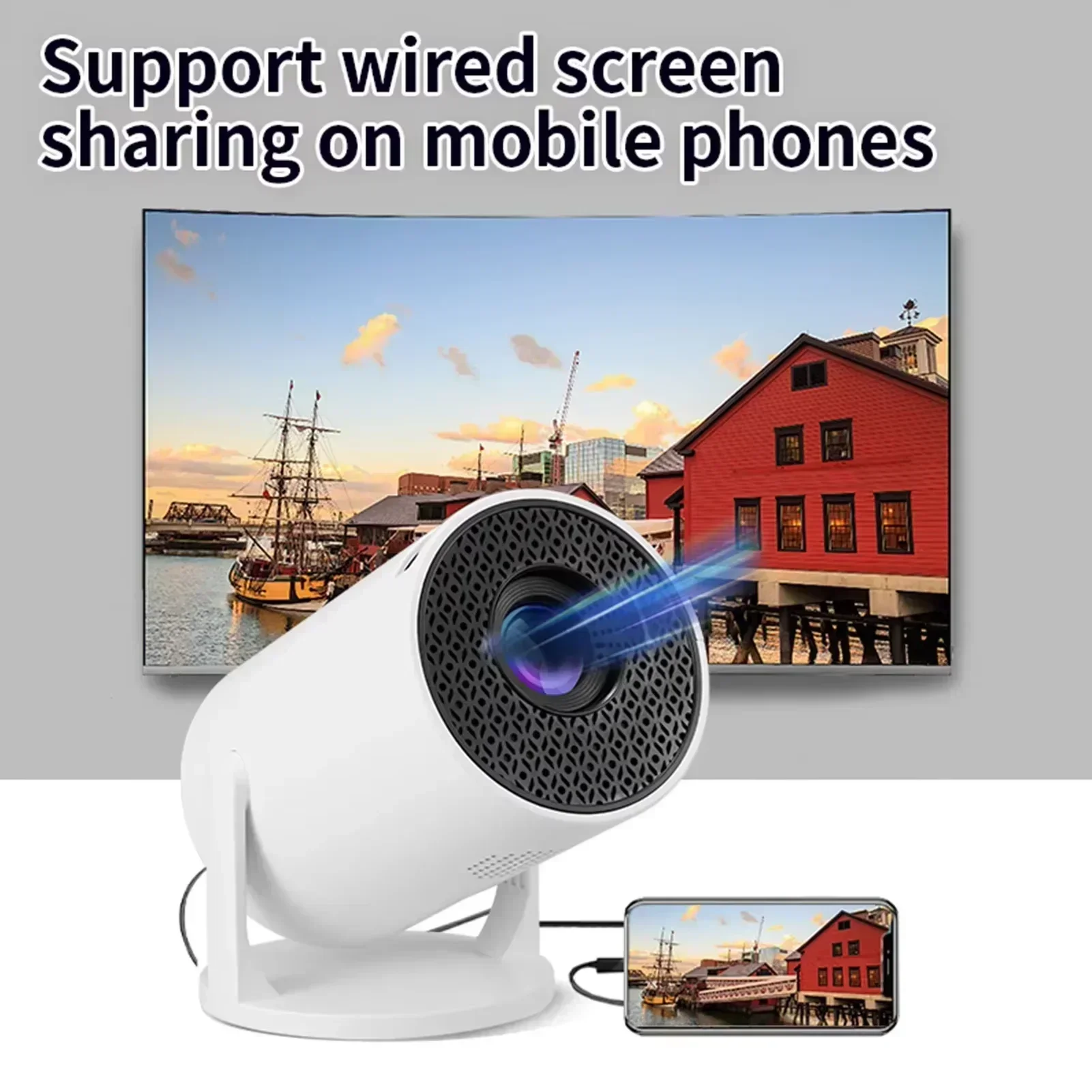 New SmartProjector Mini HY300  - Home Cinema Entertainment ulasan dan harga