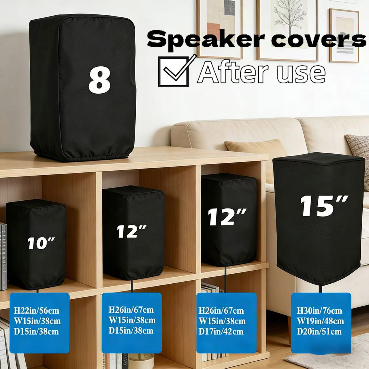 Durable Black 210D Oxford Clot - Home Cinema Speaker System ulasan dan harga