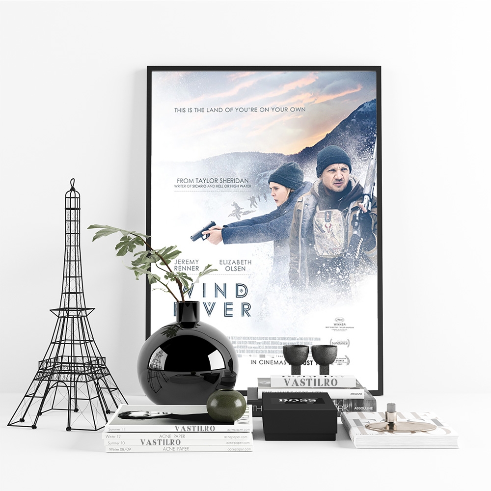 Wind River Movie Poster Film W - Home Cinema Movies ulasan dan harga