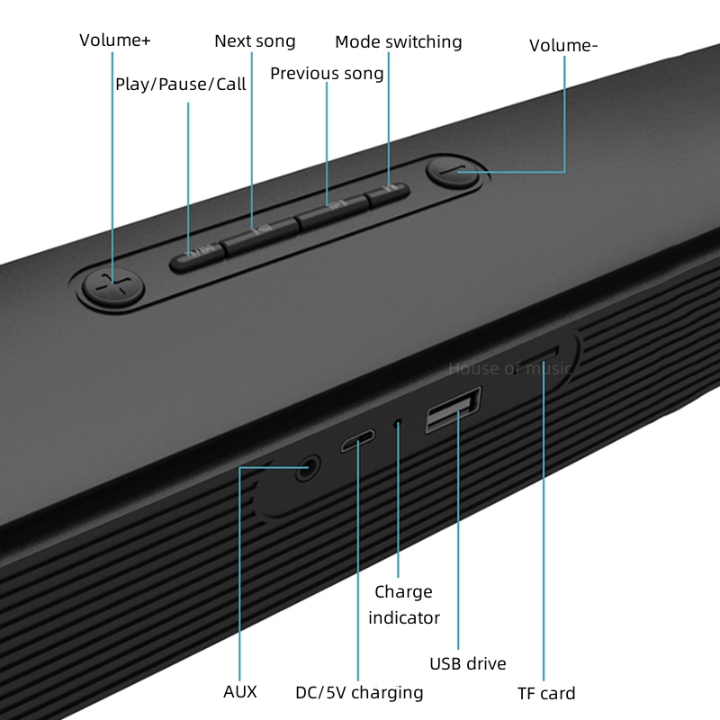 TV Soundbar Wired and Wireles  - Home Cinema Complet ulasan dan harga
