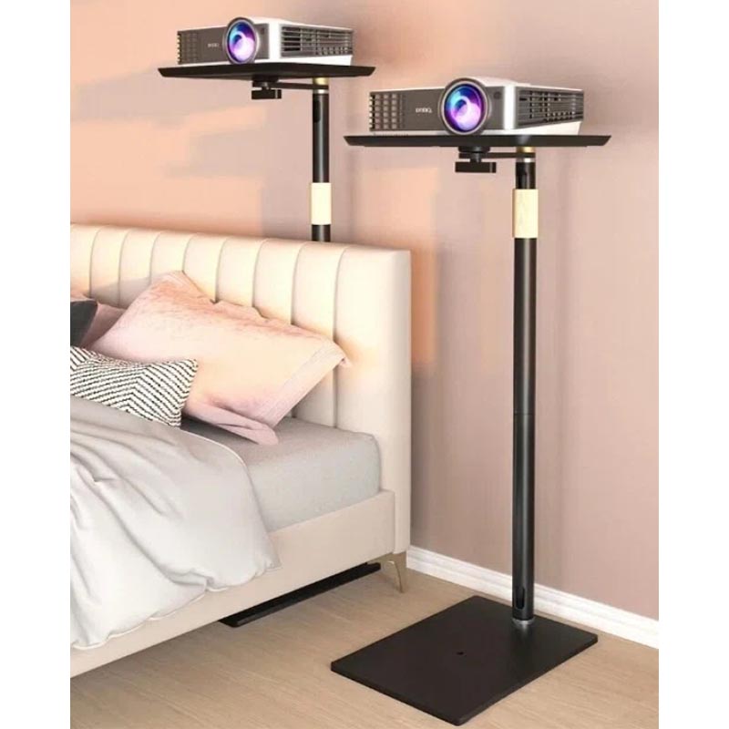 Portable Projector Floor Stand - Home Cinema With Projector ulasan dan harga