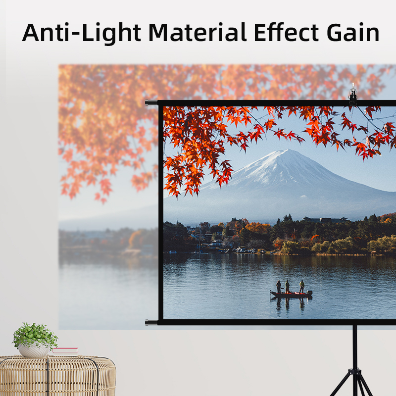 MIXITO Portable 16:9 High-defi - Home Cinema Blanc ulasan dan harga
