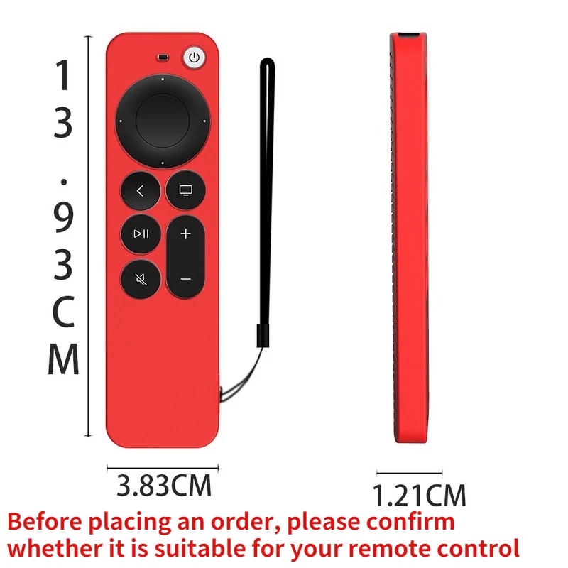 1Pcs Luminous Silicone Remote  - Home Cinema Apple ulasan dan harga