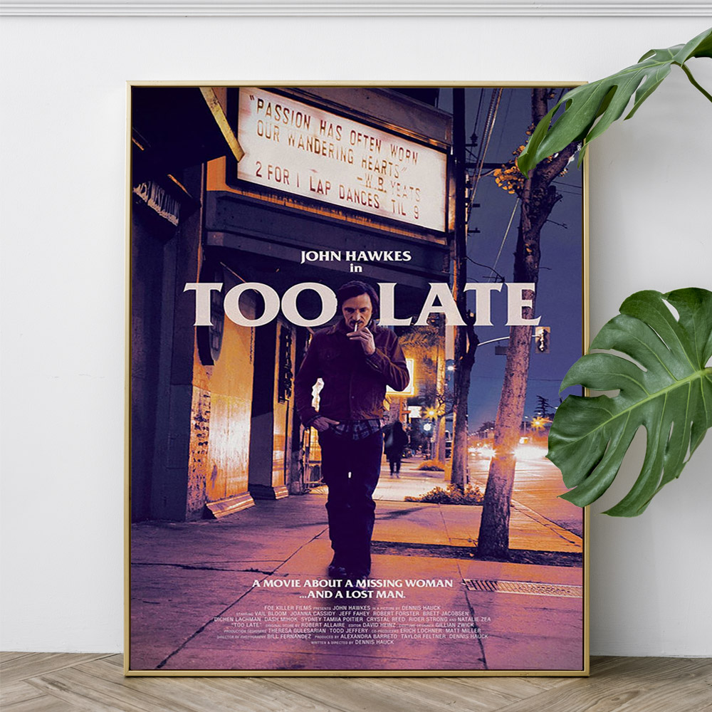Too Late Drama Film Art Print  - Home Cinema The Drama ulasan dan harga