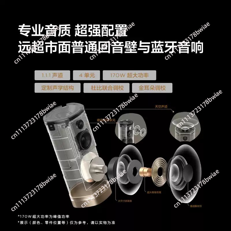 Wireless Speaker Z100 Gold 1.1 - Home Cinema Speakers ulasan dan harga