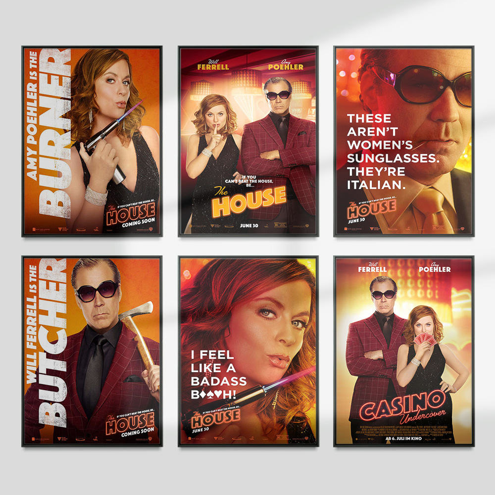 The House Movie Print Art Post - Home Cinema Movies ulasan dan harga