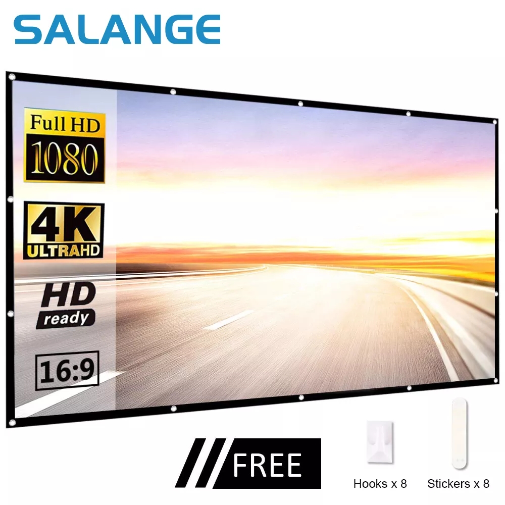 Salange Projection Screen Port - Home Cinema Blanc ulasan dan harga