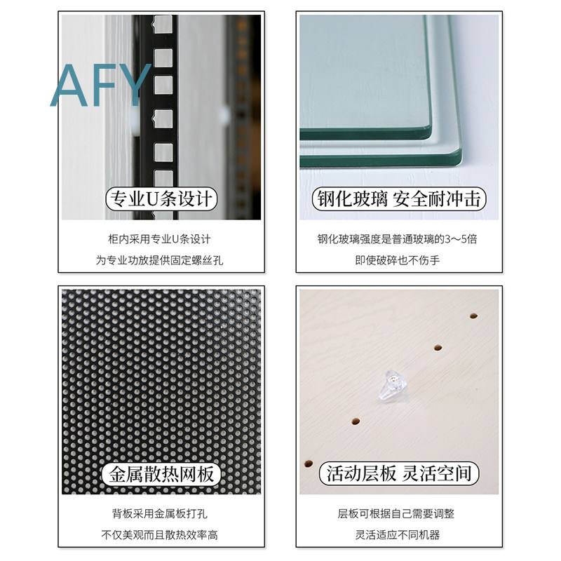 Amplifier Cabinet for Audio Mo - Home Cinema Speaker System ulasan dan harga