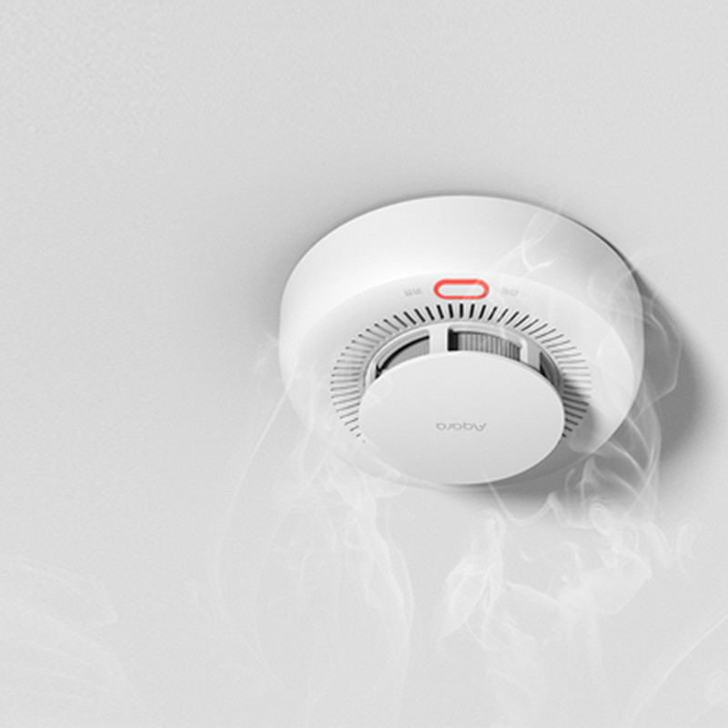 Aqara Smart Smoke Detector Sen - Home Cinema Apple ulasan dan harga