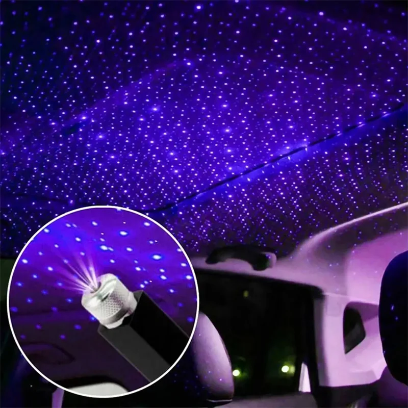 Mini Car LED Star Night Light  - Home Cinema With Projector ulasan dan harga