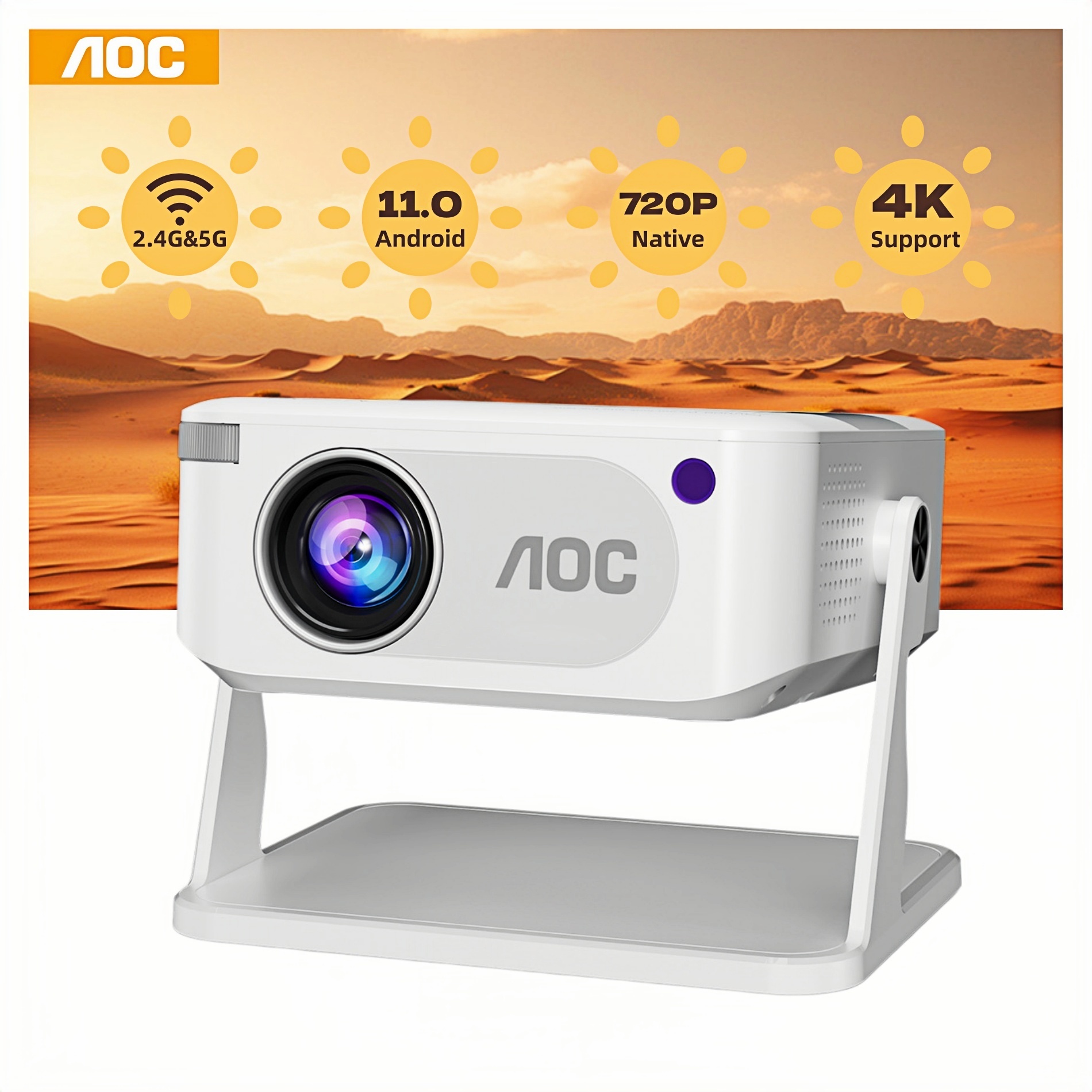 AOC HA109-PRO Portable Project - Home Cinema Entertainment ulasan dan harga