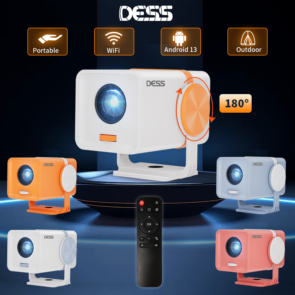 DESS Projector Android 13 Dual - Home Cinema Entertainment ulasan dan harga