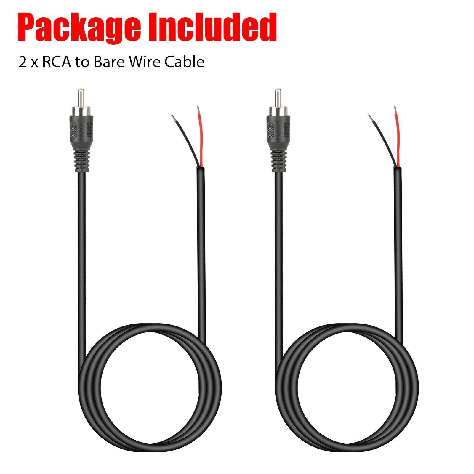 2-Pack 10ft RCA Male Plug To B - Home Cinema Speakers ulasan dan harga