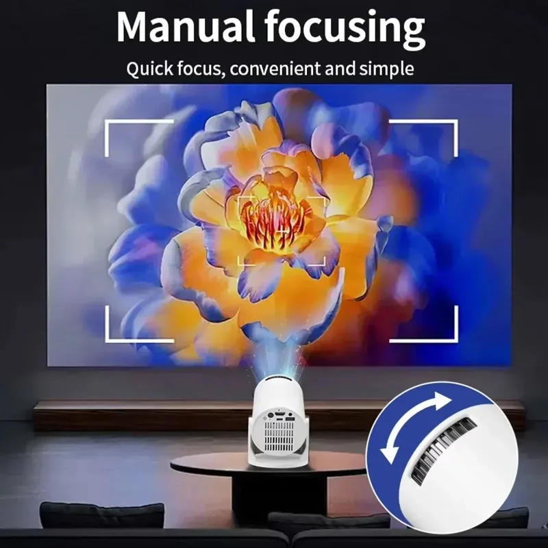 2026 New Projector 4K Android  - Home Cinema With Projector ulasan dan harga