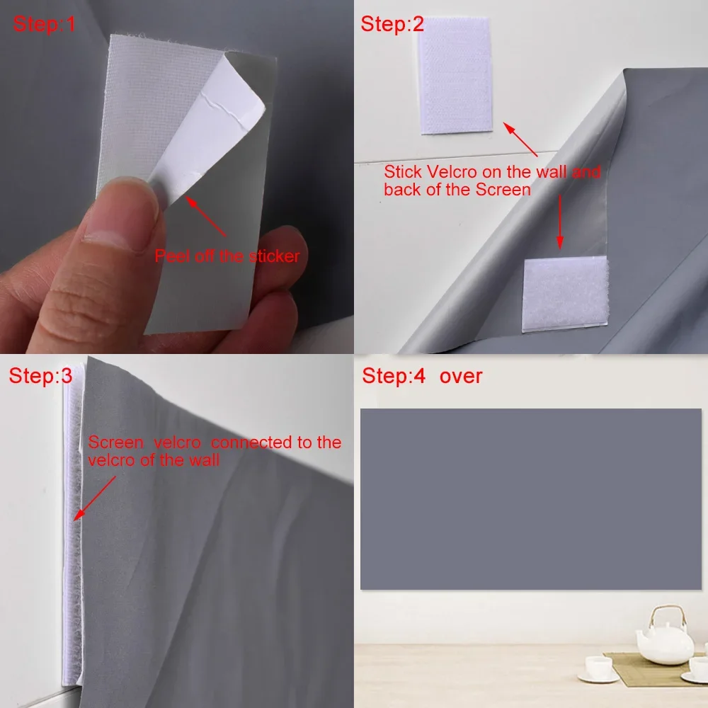 High Brightness Reflective HD  - Home Cinema Blanc ulasan dan harga