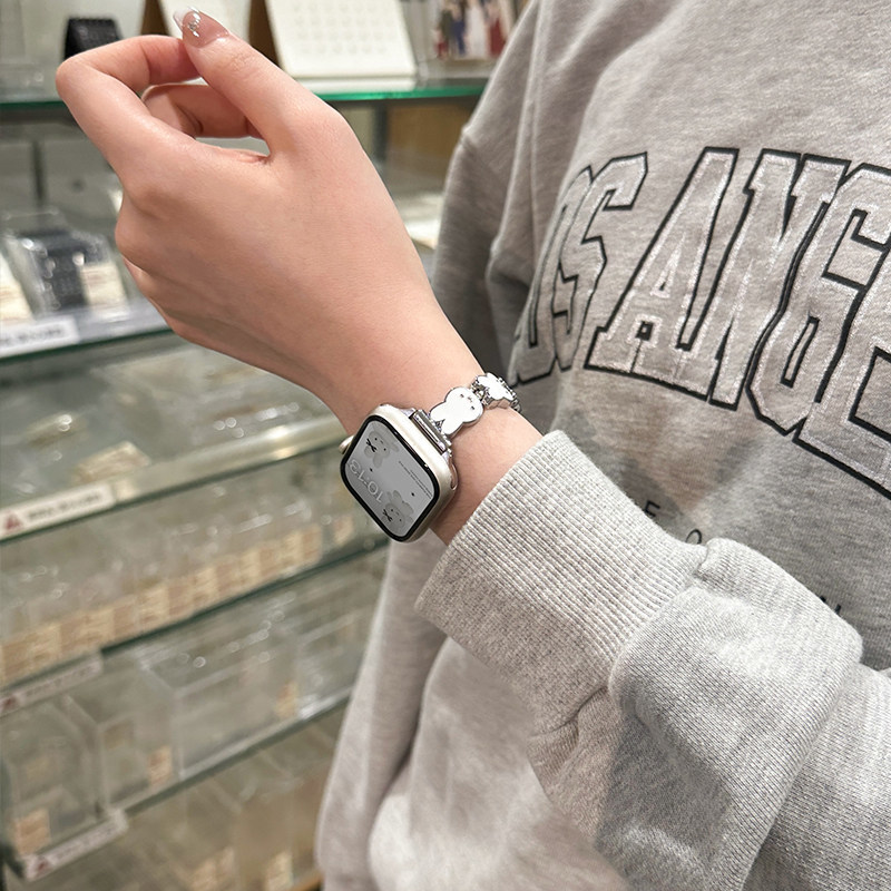 Miffy Rabbit Leather Watch Ban - Home Cinema Apple ulasan dan harga