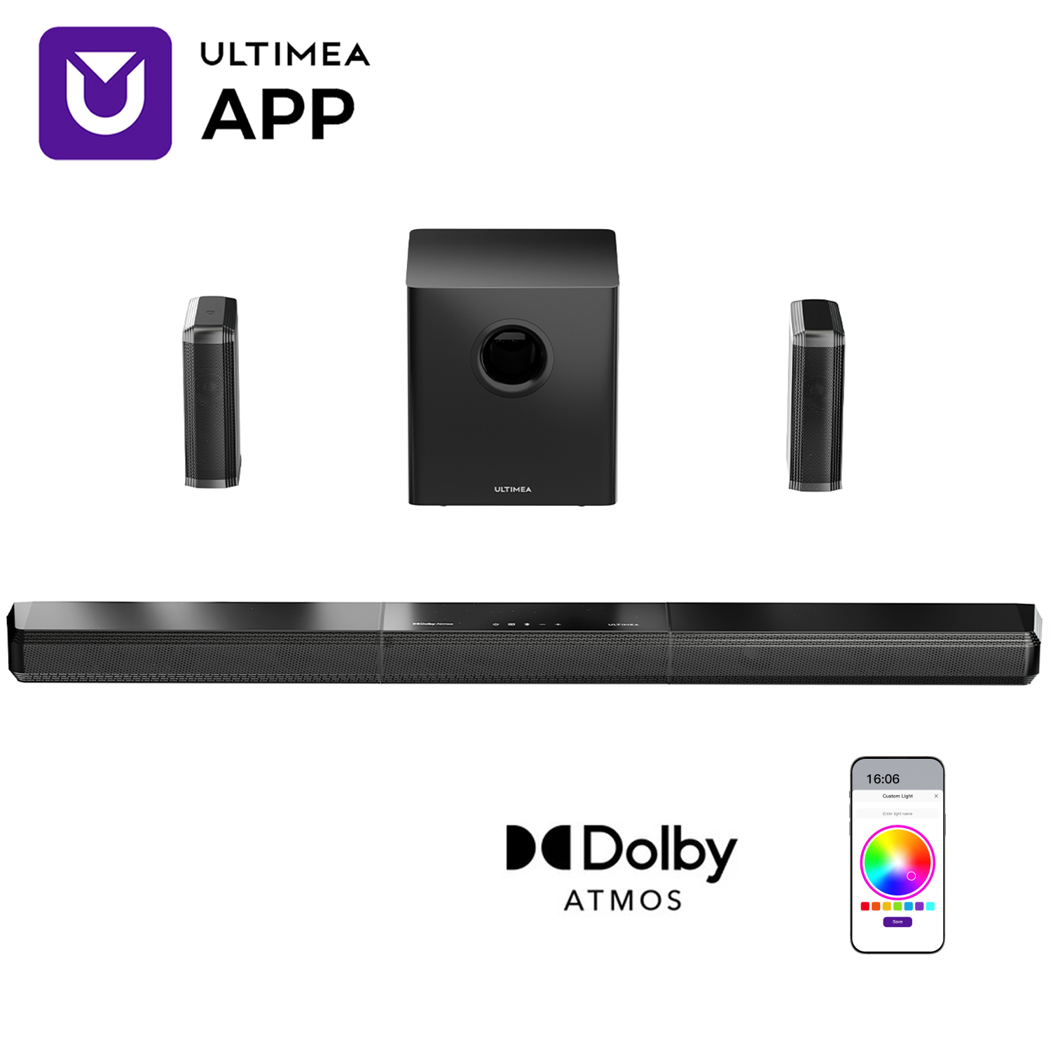 ULTIMEA Apollo S90 9.1ch Dolby - Home Cinema Speakers ulasan dan harga