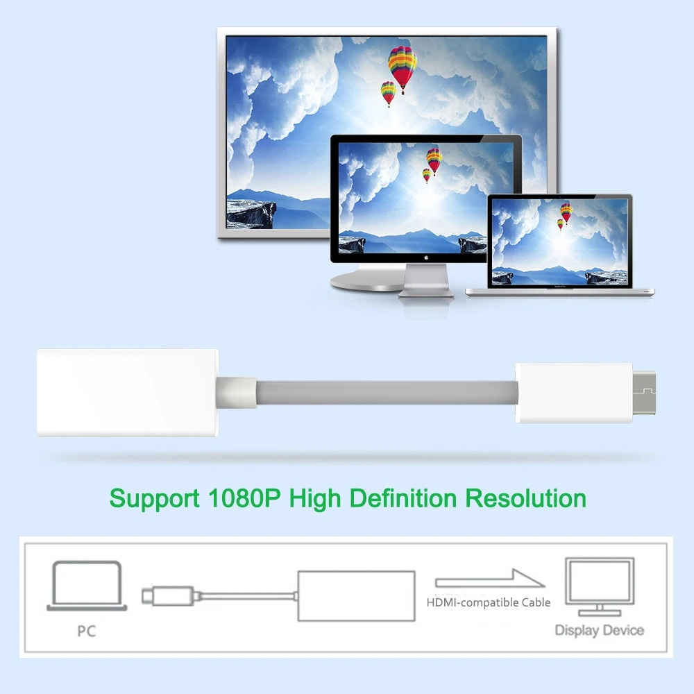 4K Mini Displayport To HDMI-co - Home Cinema With Projector ulasan dan harga