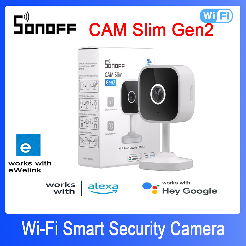 SONOFF CAM Slim Gen2 WiFi Smar - Home Cinema Hd ulasan dan harga
