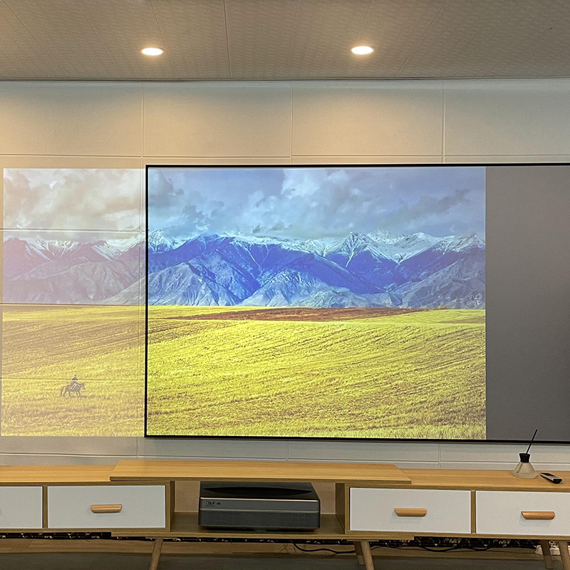 VisualMr Grey Crystal ALR Proj - Home Cinema Blanc ulasan dan harga