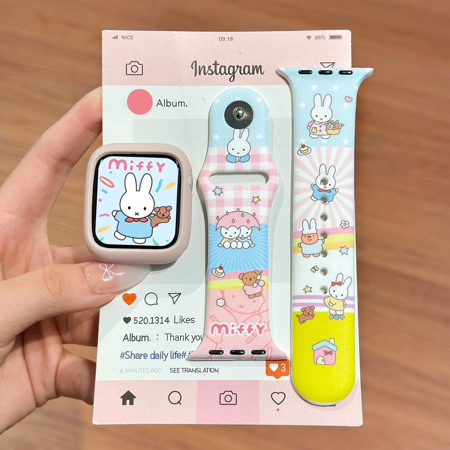 Dopamine Color Miffy Silicone  - Home Cinema Apple ulasan dan harga