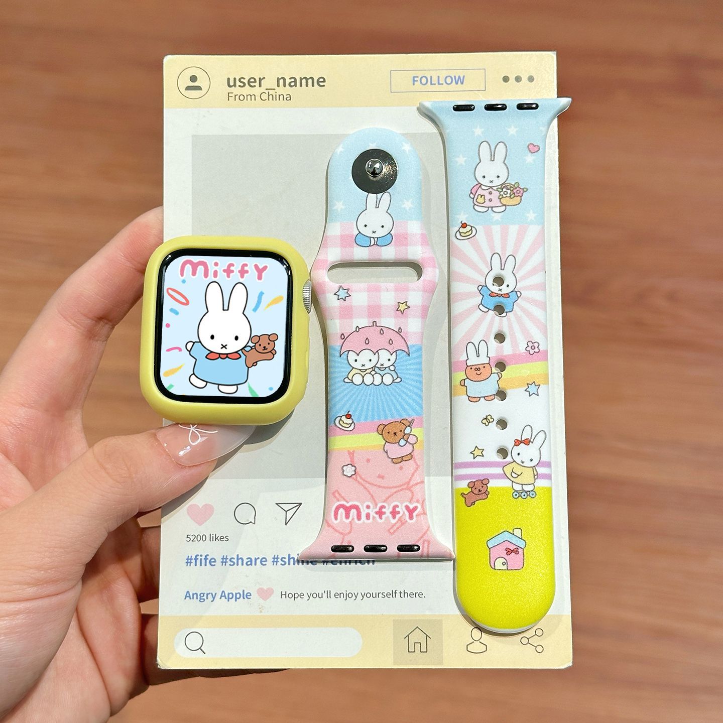 Dopamine Color Miffy Silicone  - Home Cinema Apple ulasan dan harga