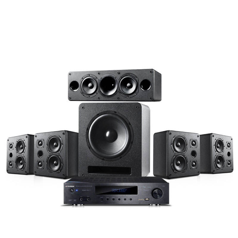 New H5 Home Theatre Audio Kit  - Home Cinema Speaker System ulasan dan harga