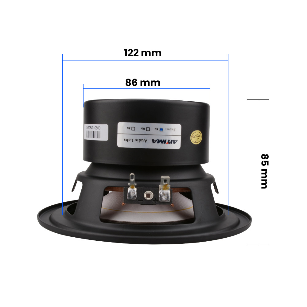 AIYIMA 1Pcs 5.25 Inch Subwoofe - Home Cinema Complet ulasan dan harga