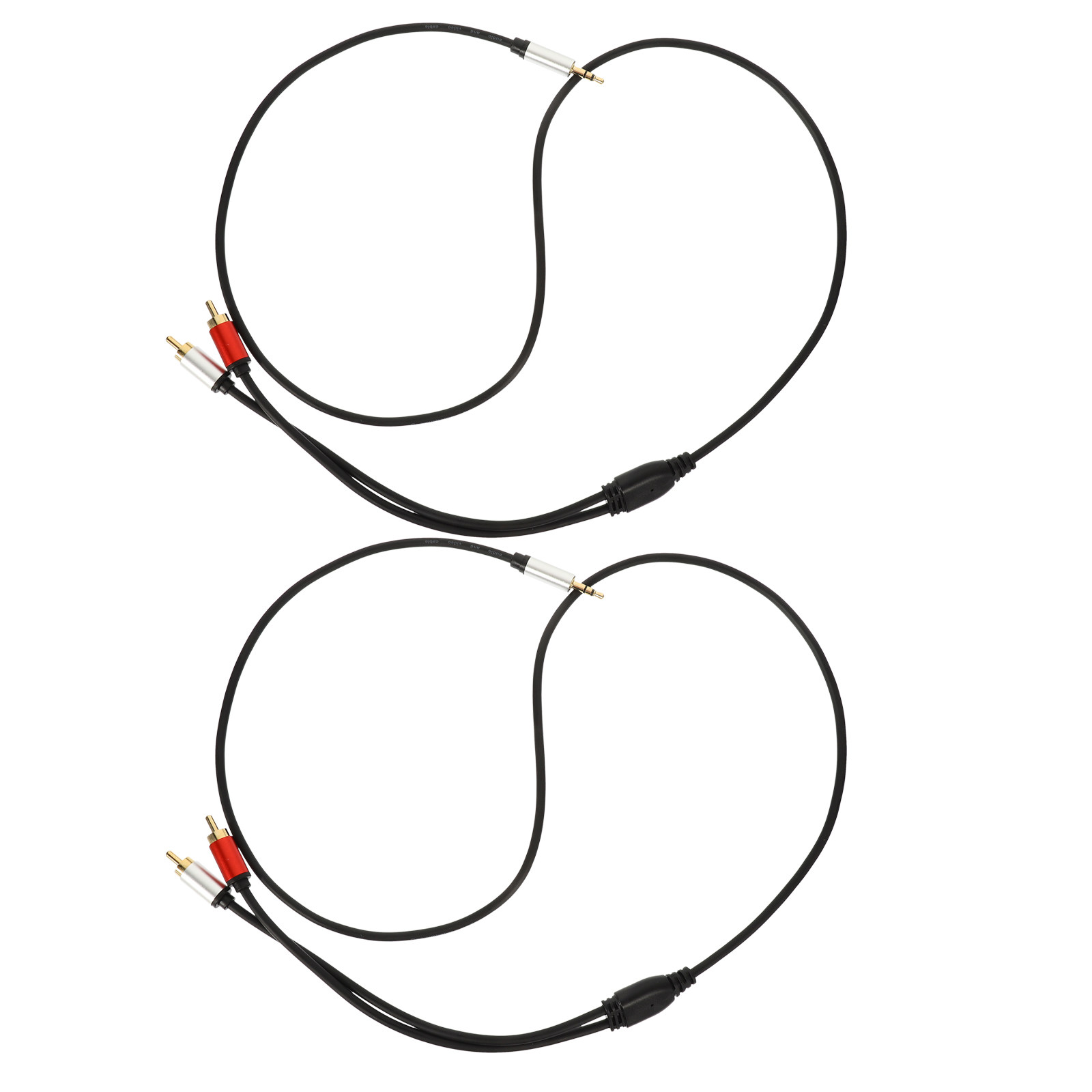 2Pcs Audio Cable Adapter to 3. - Home Cinema Speaker System ulasan dan harga