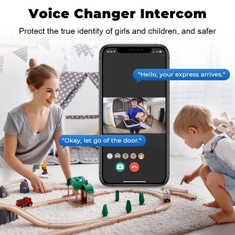 smart home Wifi Doorbell HD Ca - Home Cinema Hd ulasan dan harga