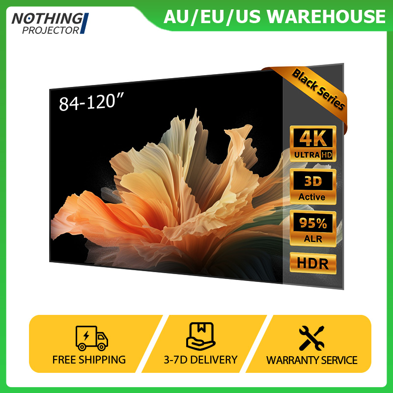 NothingProjector Black Series  - Home Cinema Ultra Short Throw Projector ulasan dan harga