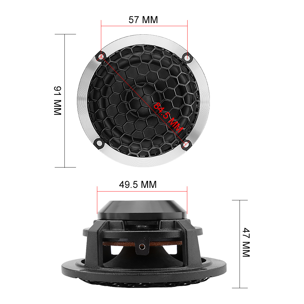 AIYIMA 2Pcs 3 Inch 4 Ohm 15W M - Home Cinema Complet ulasan dan harga