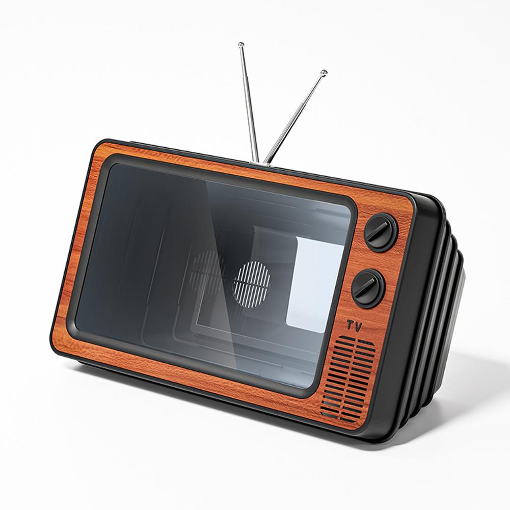 Vintage TV Phone Holder Creati - Home Cinema Apple ulasan dan harga