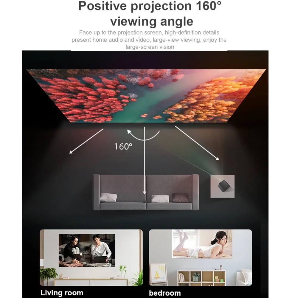 MIXITO Thick 16:9 Ratio Black  - Home Cinema Blanc ulasan dan harga